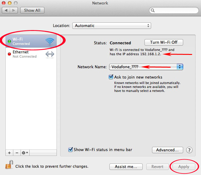 vodafone internet key for mac